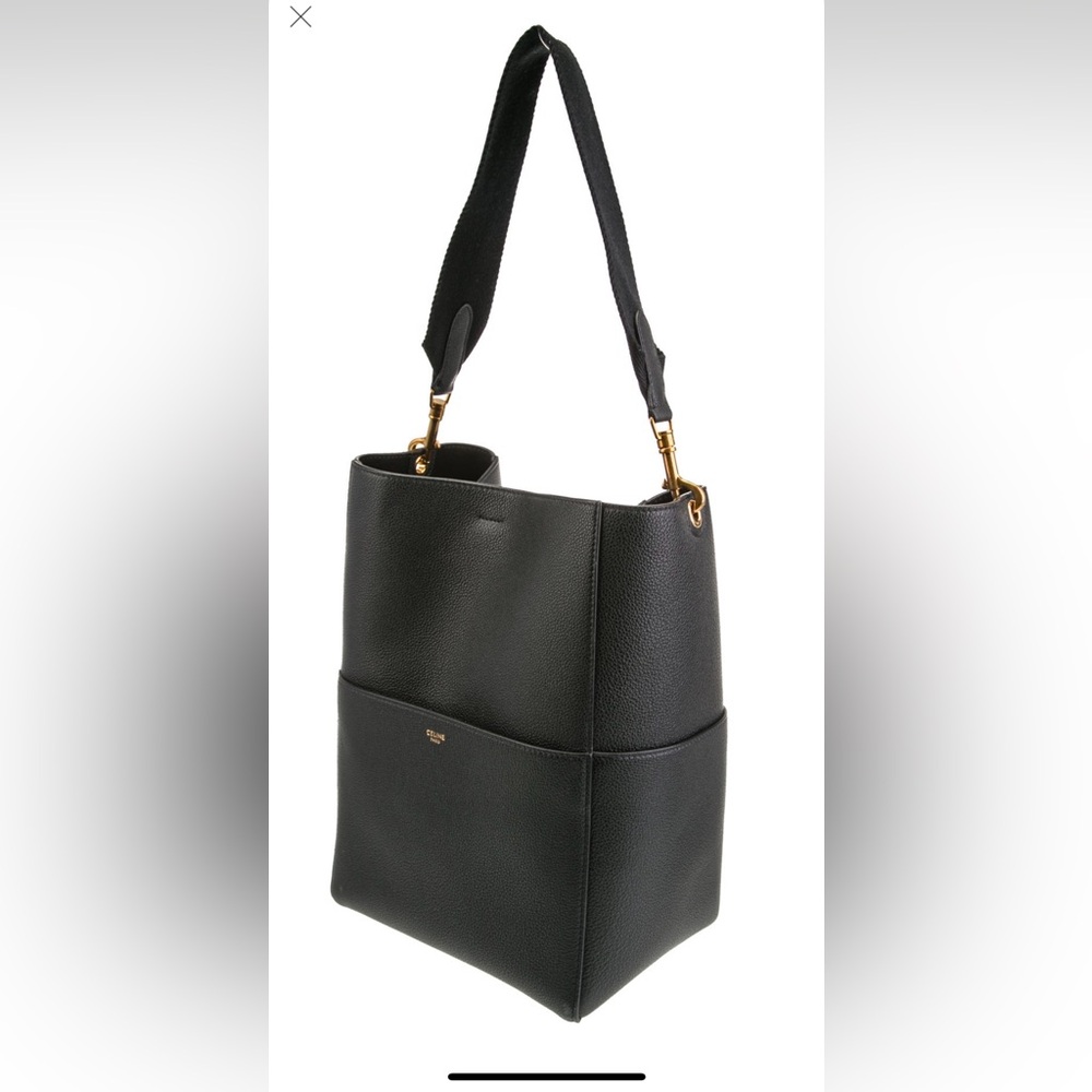 Celine medium seau sangle shoulder bag